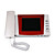  4-Zoll-TFT-LCD-Hörer Farb-Video-Türsprechanlage 8 IR-LED-Display auto