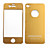  metaal rond sticker voor iPhone 4