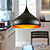 Simple Designed Pendant Light in Black Shade