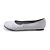  Top-Qualität Satin oberen flachen geschlossenen Zehen mit Strass Fashion-Schuh (0984-r-030)