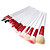  Professional Makeup Brush with Free Leather Pouch