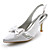  topp kvalitet sateng øvre høy hæl slingback bryllup brude shoes.more tilgjengelige farger
