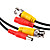  câble cctv, câble d'alimentation vidéo, câble coaxial RG59, longueur: 10m