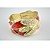  lentejuelas de las mujeres hoja brazalete pulsera