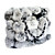  Fashion Shoulder Bag/Tote In Genuine Rabbit Fur (More Colors)