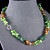  6-7MM And 7-9MM Genuine Freshwater Pearl NecklaceWith Jade – 20 Inch