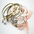  Ladies' Bracelets In Alloy