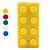  tf lector de tarjetas reproductor de mp3 (una variedad de colores, el estilo de Lego)