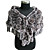 High Quality Rex Rabbit Fur Special Occasion/Wedding Shawl