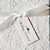  White Embossed Spring Flowers Wedding Invitation (Set of 50)