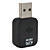  mini usb dvb-t digital tv receiver avec télécommande (noir)
