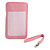  Protective Fibre Pouch with Card Pocket and Strap for iPhone 4 and 4S (Assorted Colors)