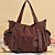  Ladies' Double Sided Faux Leather Handbag