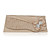  sateng med krystall / rhinestone kveld bag / clutch (flere farger)