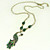  Dancing Peacock Chain Necklace