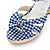  Fabric Chunky Sandals With Bow/Buckle For Party & Evening (More Colors)