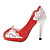  Leatherette Stiletto Pumps With Lace Print For Party/Evening (More Colors)