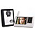  2.4GHz Wireless 3,5 pollici touch screen del monitor videocitofono con telecamera