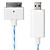  USB Oplaad-/Datakbel Met Blauwe LEDs Voor iPad, iPod