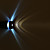  SA-37 100-Lumen 3W 3-Mode LED Zoom Flashlight (White and Blue Light)