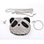  Kristall / Strass panda mini Tasche / Kupplung