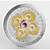 mr16 4w 360lm 3000k branco quente luz da lâmpada LED Spot (12v)