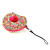  geurende zachte donut vormige sleutelhanger (verschillende kleuren)
