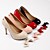  Patent Leather Stiletto Pumps With Bow For Party/Evening/Office (More Colors)