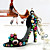  cristallo di scarpe col tacco alto perla pendente