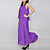  correa de espagueti vaina / columna de tobillo-longitud maxi vestido (más colores)