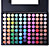  88 make-up kleuren oogschaduw plaat