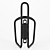  Aluminum Bottle Cage (Black)