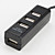  4-port de portable USB 2.0 Hub (couleurs assorties)