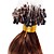  indian capelli remy 24 pollici cheratina micro circuito ad anello di estensione capelli mossi colori disponibili più
