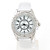  Women's Fashionable PU Analog Quartz Wrist Watch (White)