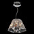  luz de cristal pingente com 6 luzes