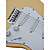  stratégie personnalisée guitare électrique avec des accessoires en coucher de soleil / crème / rouge / noir