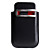  PU Leather Pouch for iPhone 4 and 4S (Black)