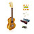  yadars - ukulele concerto con gig bag / pitch pipe / proposte / capo