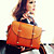  setas duplas retro saco de crossbody