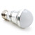  E27 3W 270LM 5500-6000K Natural White Light LED Ball Bulb (12V)