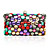  saco de noite brilhante colorido de cristal