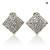 mote diamant studded earrings