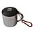  130ml tasse extérieure avec boussole et mousqueton