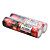  18650 3,7 V 2600mAh marsfire Lithium-Ionen-Batterien (2-Pack, rot)