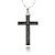 biblia cruz de titanio Collar de acero