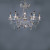  Chrome Finish Candle Crystal Chandelier with 8 lights (K9 Crystal)