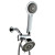  Third Gear Cartridge Water-saving Round Shower Faucet Set