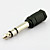  3.5mm 1/8" Female to 6.5mm 1/4" Male Jack Stereo Audio Adapter Converter