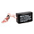  500W Plastic Tweeters Speaker for Car Stereo Audio System, Black, Pair, DC 12V